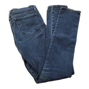 J Brand Women's Jeans The Deal Lower Rise Skinny Ankle Zipper Jeans size 28 READ